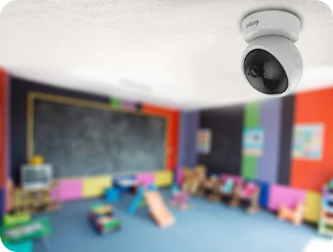 قابلیت نصب سقفی در دوربین مداربسته WiFi برایتون مدل IOT-72P8