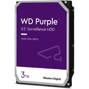 قیمت و خرید هارد دیسک اینترنال 3 ترابایت وسترن دیجیتال بنفش مدل WD30PURZ - فروشگاه محصولات وسترن دیجیتال WD - نمایندگی اصلی شرکت وسترن دیجیتال Western Digital