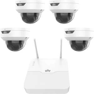 پک دوربین مداربسته IP بیسیم WiFi دام 2MP یونی ویو مدل KIT-NVR301-04LS3-W-4-IPC322LB-AF28WK-G