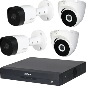 قیمت و خرید پک دوربین مداربسته 2 مگاپیکسل 4 عددی 4 کانال 5MP-N داهوا کد 16 پک دوربین داهوا دام و بولت 2MP دید در شب ضد آب - فروشگاه و نمایندگی اصلی شرکت داهوا dahua